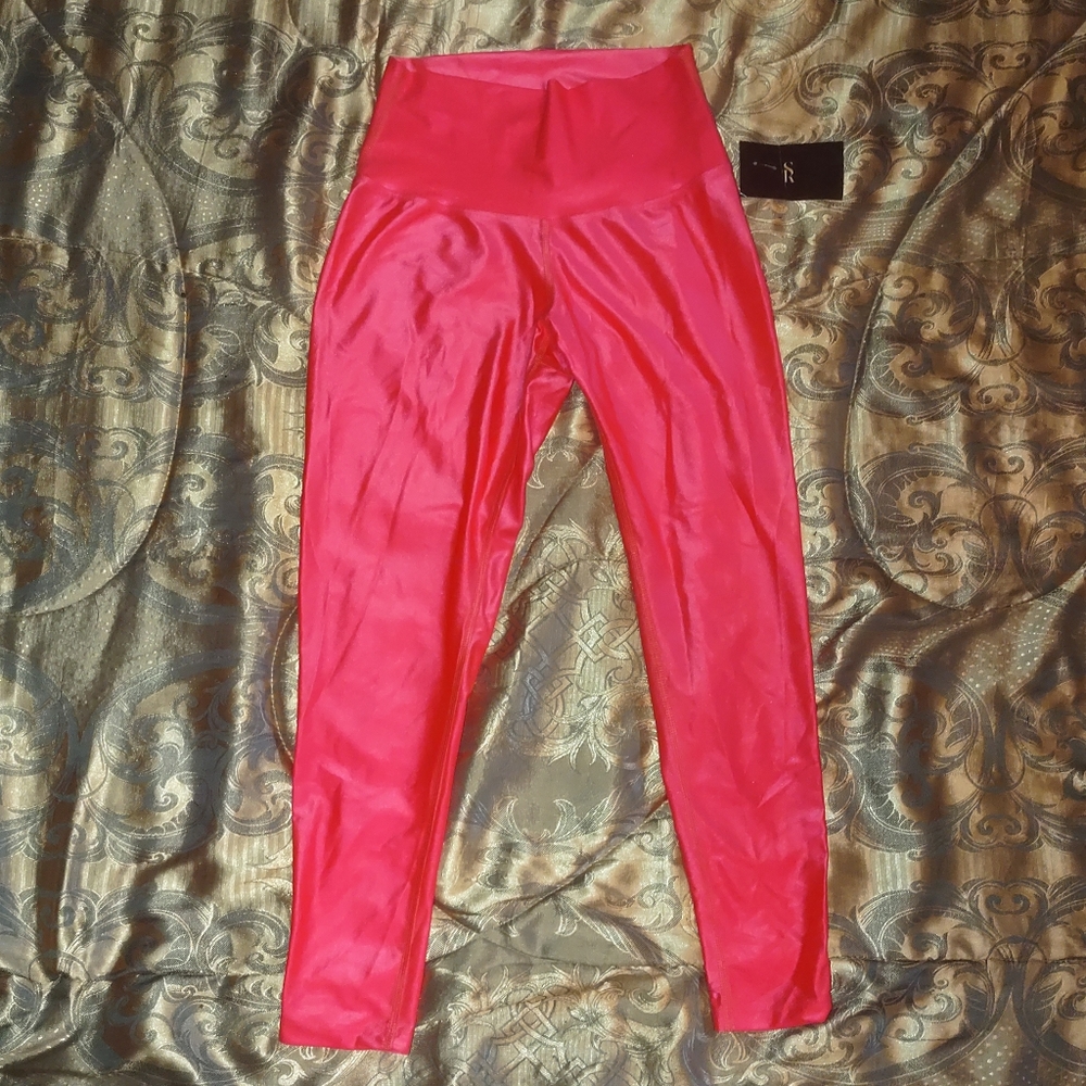 Style Reform Neon Pink Performance Legging XS NWT